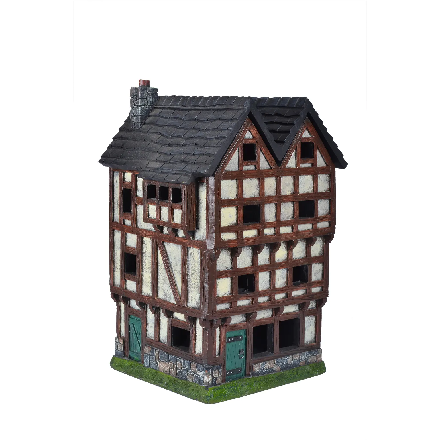 1/12 doll HOUSE miniatura in legno rete da pesca Modello Bambola vita Scena Decorazione 