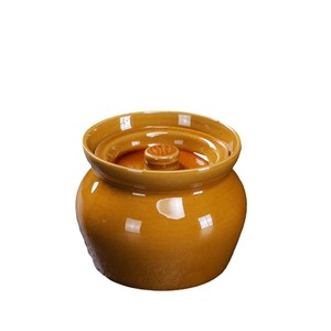 <span class=keywords><strong>Pot</strong></span> à ragoût individuel <span class=keywords><strong>en</strong></span> céramique de style chinois <span class=keywords><strong>avec</strong></span> couvercle, sans poignée, pour soupes et miel - Product Image 5