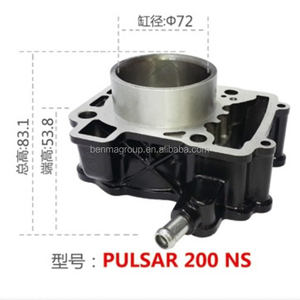 Kit de bloc cylindre ns200 de haute qualité pour moteur bajao pulseur, ns200, 200cc - Product Image 2