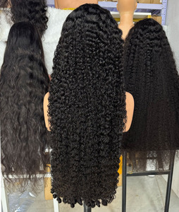 Wholesale Burmese Pixie Curly Raw Virgin Hair Wig Cuticle Aligned Glueless Wigs Human Hair Lace Front 100% Raw Human Hair Wigs - Product Image 2