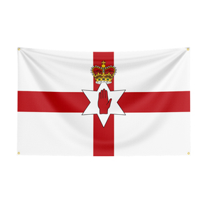 Bandera del Reino Unido <span class=keywords><strong>de</strong></span> Poliéster Duradero con Impresión Digital <span class=keywords><strong>de</strong></span> 3x5 Pies, Diseño <span class=keywords><strong>de</strong></span> la Bandera del Norte <span class=keywords><strong>de</strong></span> <span class=keywords><strong>Irlanda</strong></span> <span class=keywords><strong>de</strong></span> 1972, para Decoración - Product Image 1