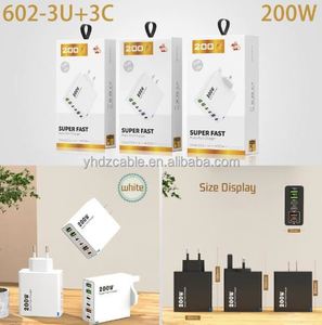 ที่ชาร์จเร็วแบบกันไฟ 6 พอร์ต USB และ Type-C 22W พร้อม QC3.0 และ PD สำหรับสมาร์ทวอทช์และอุปกรณ์มือถือ - Product Image 5