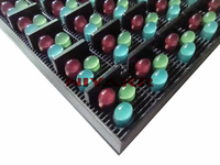 Panneau d'affichage LED DIP extérieur 16x16 haute luminosité avec garantie de 5 ans, module d'écran RGB P10, couleur pleine, étanche IP65, 1080P