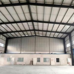 Capannone Industriale a Grande Campata <span class=keywords><strong>in</strong></span> <span class=keywords><strong>Acciaio</strong></span>, Struttura Prefabbricata <span class=keywords><strong>in</strong></span> <span class=keywords><strong>Acciaio</strong></span> al Carbonio, Prezzo Competitivo - Product Image 1