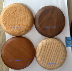 معدات رياضية فاخرة للمنزل والفندق دمبل وأوزان حرة من الفولاذ المقاوم للصدأ والخشب مع حامل خشبي بتصميم أنيق للتمرين - Product Image 4