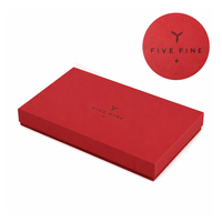 Boîte cadeau de chocolat de luxe personnalisée, boîte de chocolat en papier bleu spécial, couvercle et base, boîte cadeau de chocolat de Noël