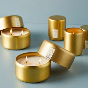 Velas Aromáticas de Lujo de Larga Duración con Aroma a Hamburguesa, 100% Cera de Soja Orgánica, Sin Humo, Diseño Moderno para Decoración Navideña del Hogar - Product Image 1