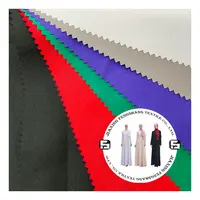 2022 vendita calda nuovo tipo di tessuto 100% poliestere tessuto crepe tessuto colorato stoff per arabo robec