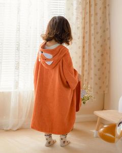 <span class=keywords><strong>Toalla</strong></span> de Baño Infantil con Capucha de Algodón, Absorbente, Tipo Albornoz, <span class=keywords><strong>Toalla</strong></span> de Playa para Niños, <span class=keywords><strong>Toalla</strong></span> Envolvente para Bebés - Product Image 3