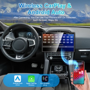 NaviHua 13.3 Inch Touch Screen Android Car Radio Multimedia DVD Player Carplay for Jaguar XE F Pace 2015-2019 Portable Dashboard - Product Image 3