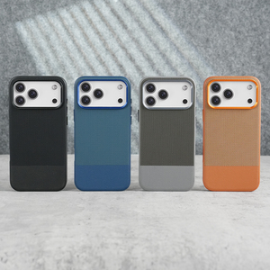 เคสโทรศัพท์หนังกันลื่นหรูหรา L128 สำหรับ iPhone 12 13 14 15 16 17 Pro Max รุ่นธุรกิจ ป้องกันแรงกระแทก พร้อมแม่เหล็ก - Product Image 1