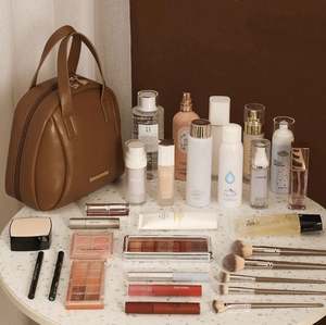 Wholesale Portable <b>Travel</b> PU Toiletry Handbag Zipper Cosmetics Lipsticks Pouch <b>Bag</b> Waterproof Makeup Organizer Pouch <b>Bag</b> - Product Image 3