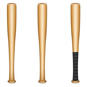 Bate de Béisbol Juvenil Ligero de PU con Aspecto de Madera, Adhesivo de Halloween para Bate de Espuma con Púas de 28 Pulgadas, Regalos de Cumpleaños, Navidad, Cosplay - Product Image 2