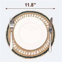 Sets de table décoratifs en jute les plus vendus pour une décoration rustique ou pour une utilisation quotidienne sur les tables à manger, disponibles à un bon prix