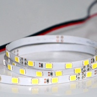 Bande lumineuse LED flexible super brillante en gros, rétroéclairée, SMD 2835, IP20, 12V/24V, blanc, 60 80 4mm, télécommande, dimmable, entrepôt