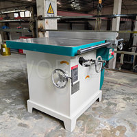 Lame de scie circulaire horizontale MJ112.51 pour machine à couper le bois avec moteur 3KW 380V/220V, diamètre max. 405mm, facile à utiliser