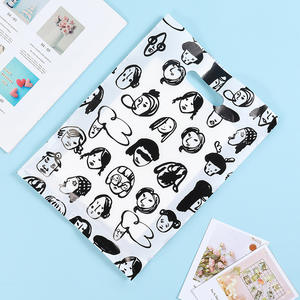 Die Cut Handle Reusable <b>Plastic</b> Shopping Bags Custom Full Color Printing Luxury Private Label Supermarket Guangdong <b>Recyclable</b> - Product Image 4