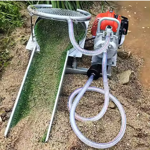 Schermo a Trommel Mobile alimentato da motore e sistema di chiusa con capacità di 2-3 tonnellate/giorno per l'impianto di lavaggio dell'oro in loco - Product Image 4