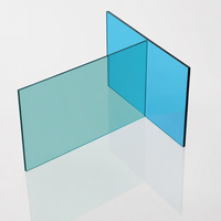 Rouleau de plaque de toiture en polycarbonate pour matériaux de construction, épaisseur 1,1 mm à 4 mm, vente au détail