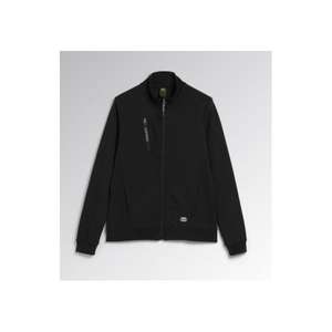 DIADORA UTILITY - 702.177677-80013/XL Sweat-shirt de travail noir confortable pour femme en tissu brossé avec un zip intégral - Product Image 1