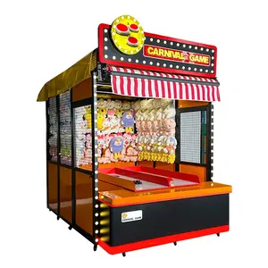 Machine de jeu de carnaval, jeu de palets, attractions intérieures et extérieures, interaction parent-enfant, jeux de stand de carnaval à vendre