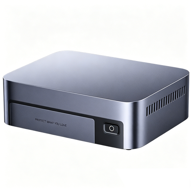 NASync DXP480T Plus 4 Bay All Flash SSD NAS Intel I5 1235u 10Core CPU 8GB DDR5 RAM 128G SSD Network Attached Storage