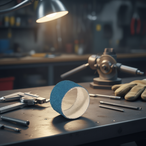 Manchon abrasif en tissu zircone Ttake Ab2002, grain 80, 22x20 mm, pour les tâches de meulage et de polissage de précision - Product Image 3