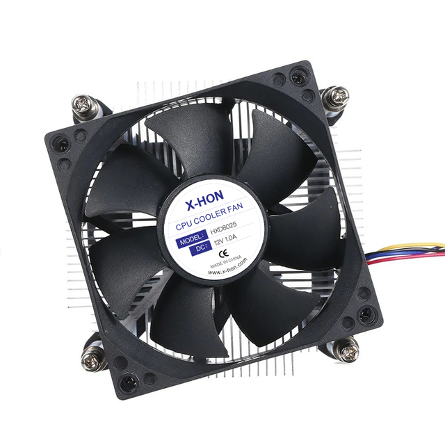 Deep Cool Computer CPU Cooler 80mm Cooling Fan with Al Heatsink for Socket Customized PWM Pin 80mm Cooling Fan