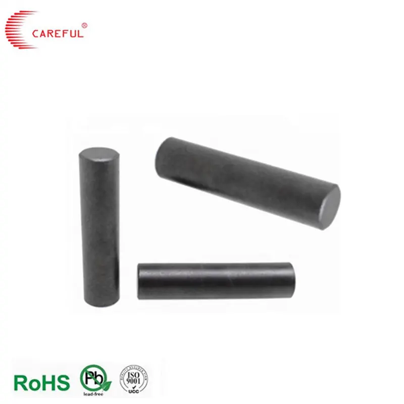 Vendite dirette in fabbrica, grande inventario personalizzato Ferrite asta 6*30 ferrite barra nucleo per bobina di strozzatore con campione gratuito