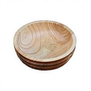 Tazón de ensalada clásico desechable de tamaño mediano personalizado, plato hecho a mano en India, artesanía Crescent, exportaciones globales, para sopa, uso en fiestas - Product Image 2