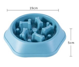 Không Trượt Pet Chậm Trung Chuyển Con Chó Bát PP Nhựa Pet Ăn Slo Thực Phẩm Bát Con Chó Mèo Nguồn Cung Cấp Vật Nuôi Bát & Trung Chuyển Cho Chó Đào Tạo - Product Image 6