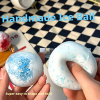 Mainan Squishy Berlapis Mint yang Renyah dan Lembut, Hadiah Squishy, Mainan Fidget, Mainan Pereda Stres, Bola Buatan Tangan yang Berdentak dan Berkerak.
