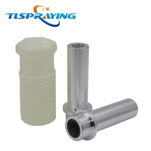 Hiệu suất cao Boron Carbide lót thẳng khoan phun cát vòi phun với mặt bích AL Áo khoác - Product Image 6