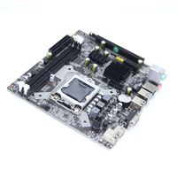 Model penjualan laris 1155 Cpu H81 USB 3 bagian komputer Motherboard murah baru mendukung Core I3 I5 I7 untuk Desktop