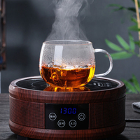 Taza de Té Individual Resistente al Calor, de Vidrio Borosilicato, para Estufa Eléctrica de Cerámica