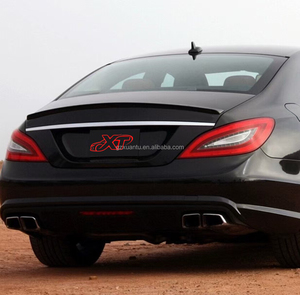 Aile arrière de coffre en Fiber de carbone Style C218 AMG pour Mercedes Benz W218 CLS350 63 500 kit de carrosserie de becquet arrière - Product Image 6