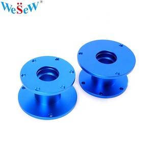 Pièces de bride en alliage d'aluminium usinées CNC sur mesure, composées de composants non standard de précision anodisés - Product Image 1