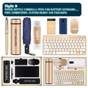 Prix d'usine Ensemble de boîtes-cadeaux d'affaires fonctionnelles avec bouteille à stylo et carnet inclus - Product Image 3