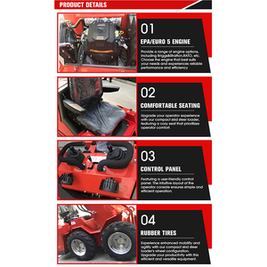 Fournisseur de motoculteurs à 4 roues avec moteur à essence compact homologué CE pour l'agriculture - Product Image 5
