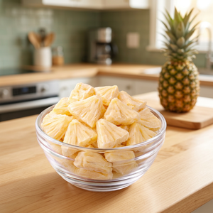 Premium Sweet Freeze Dried <b>Pineapple</b> Slices Real Fruit Ready To Eat Snack Bulk Pack Food Ingredient Commercial Supply - Product Image 2