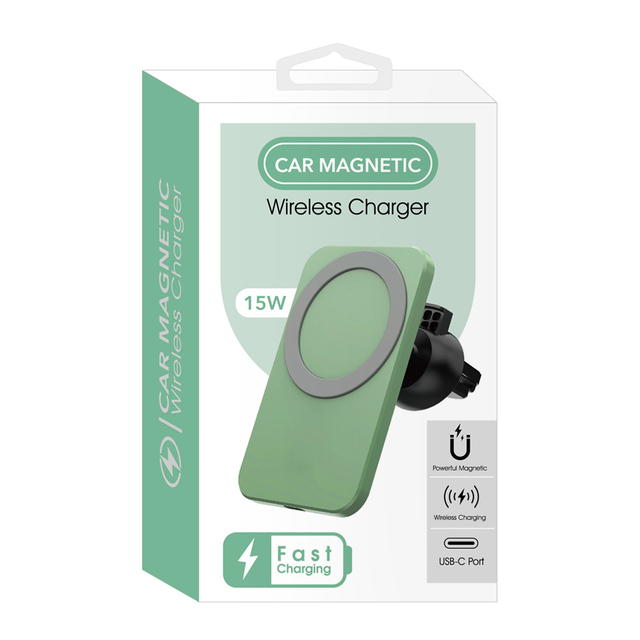 Universal Magnetic Car Phone Holder Wireless Car Charger Fast Charging Phone Holder Type