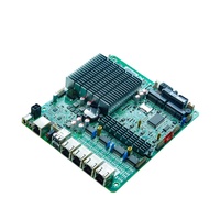 Carte mère Mini-ITX ITX-M9F J1900, 4 ports Ethernet Gigabit, sans ventilateur, Intel Quad Core, DDR3 monocanal, pour ordinateur de bureau, neuve
