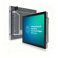 PC industriel tactile embarqué, système Android, IP65, capacitif, multi-touch, fonctionnement à large température, automatisation industrielle