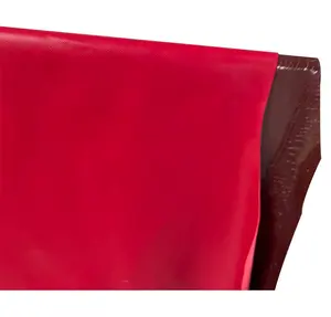 Red color snake texture embossed genuine cow split leather for packages shoes upper bags furniture etc