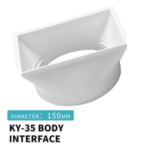 <span class=keywords><strong>Adaptateur</strong></span> <span class=keywords><strong>de</strong></span> <span class=keywords><strong>fenêtre</strong></span> <span class=keywords><strong>portable</strong></span> <span class=keywords><strong>pour</strong></span> <span class=keywords><strong>climatiseur</strong></span> mobile 5,9 pouces, connecteur <span class=keywords><strong>de</strong></span> tuyau d'évacuation carré en ABS <span class=keywords><strong>pour</strong></span> usage domestique - Product Image 1