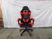 Chaise de jeu ergonomique 4D avec accoudoirs en cuir PU, pivotante et colorée, vente en gros à prix abordable