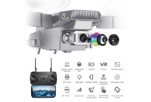 Drone RC con Doppia Fotocamera HD, 15 Minuti di Autonomia, Funzione Follow Me, Mini E88 - Product Image 2