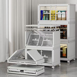 Armario de Almacenamiento Plegable Personalizado de Alta Calidad <span class=keywords><strong>para</strong></span> Artículos Diversos, Armario Plegable <span class=keywords><strong>para</strong></span> <span class=keywords><strong>Ropa</strong></span> y Libros en el Dormitorio - Product Image 4