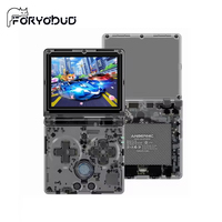 Console de jeu portable RG35XXSP Flip, écran IPS de 3,5 pouces, système Linux 64 Go, processeur quadricœur 1,5 GHz, 1 Go de RAM, batterie 3300 mAh, lecteur de jeux vidéo