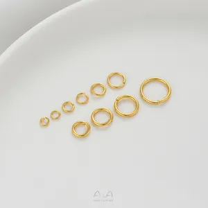 Wholesale Jewellery Findings Components Open Jump Ring Used For Handmade Connectors Diy Jewelry Accessories